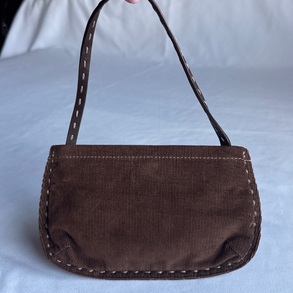 Vintage GAP Suede Mini Shoulder Bag - Picture 3 of 8